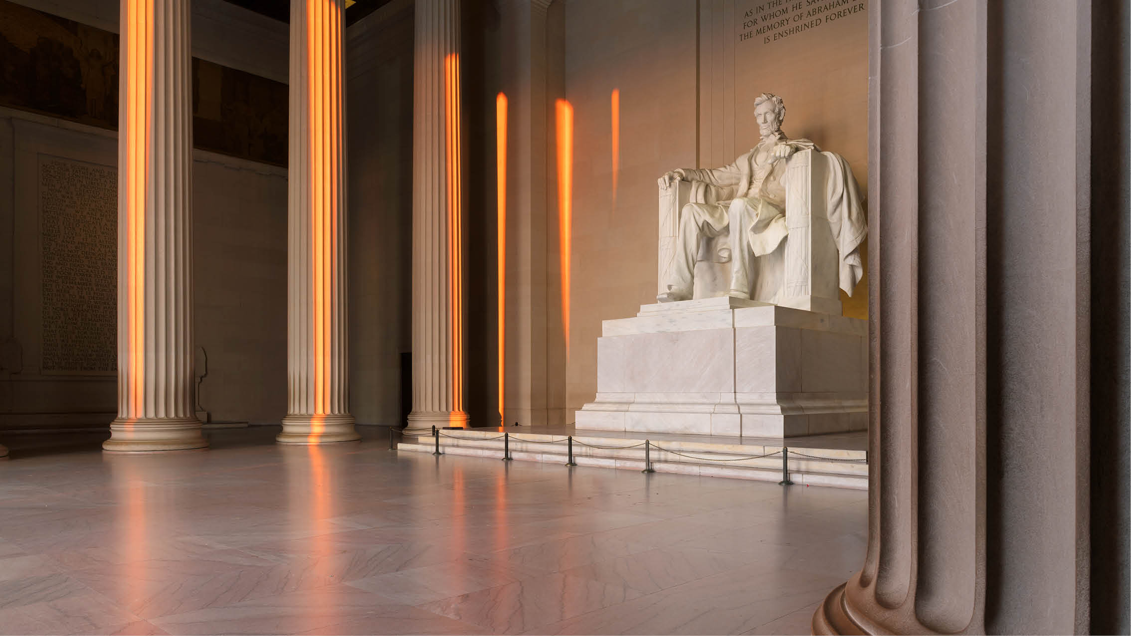 M�ndag 13. oktober � Lincoln Memorial og Georgetown